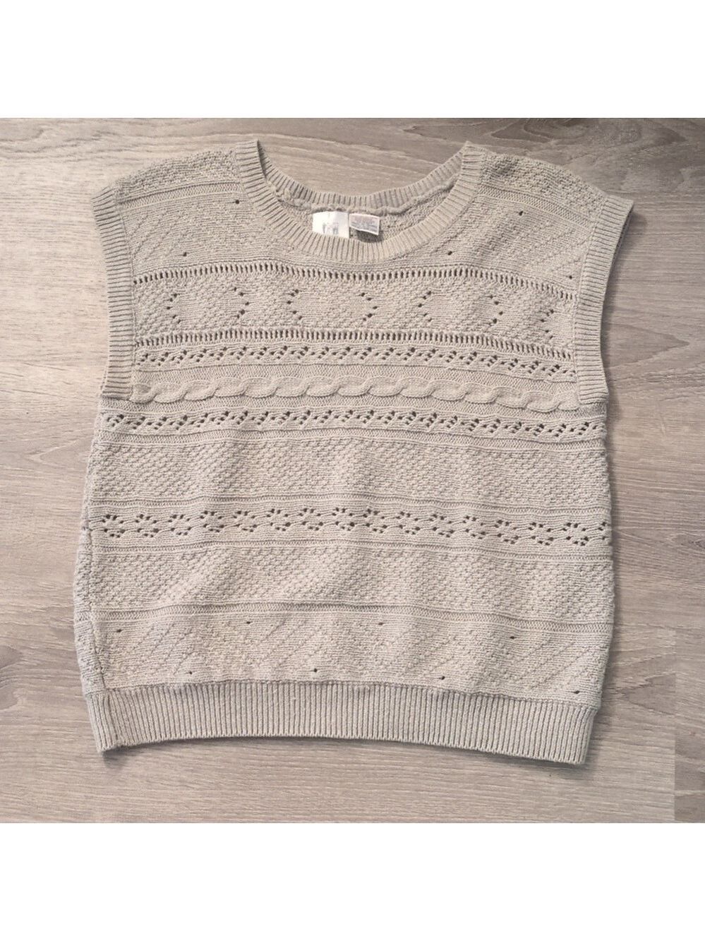 Together! Knit Sweater Vest Size Large (12/14)